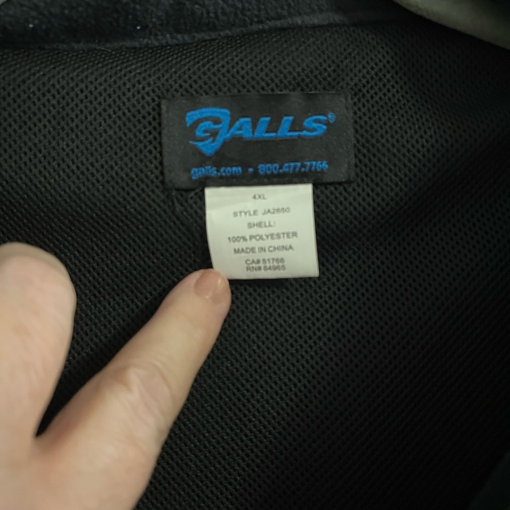 Men's Performance Softshell Jacket - Black - Picture 3 of 7